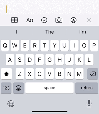 Secrets of gesture-based typing in iOS 13 on iPhone. Shhh. - wolfe with